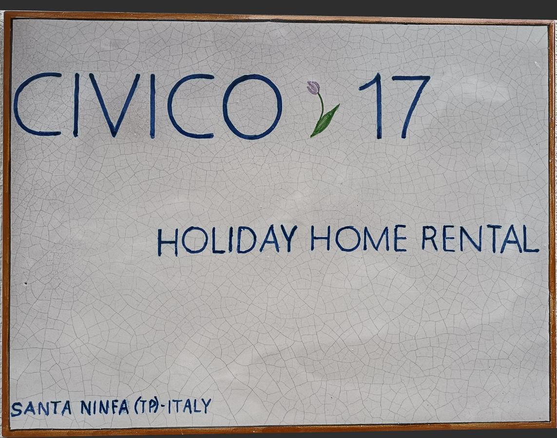 Ferienwohnung Civico17 Santa Ninfa Exterior foto
